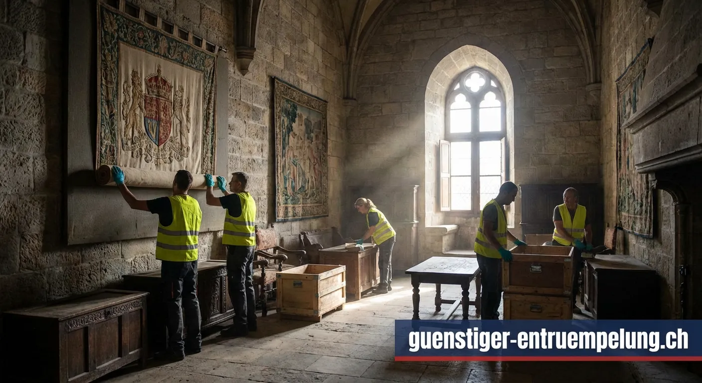 Professionelle Entrümpelung von Burgen und historischen Gebäuden